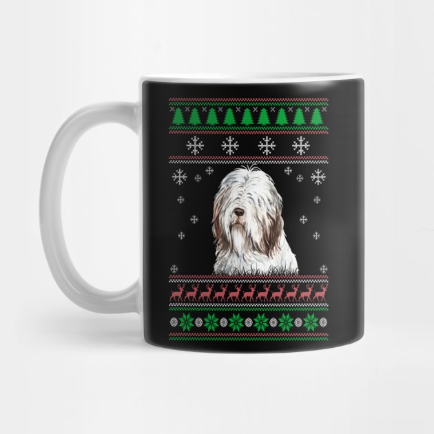 Cute Bearded Collie Dog Lover Ugly Christmas Sweater For Women And Men Funny Gifts by uglygiftideas